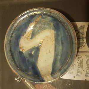 Western pottery decor dish